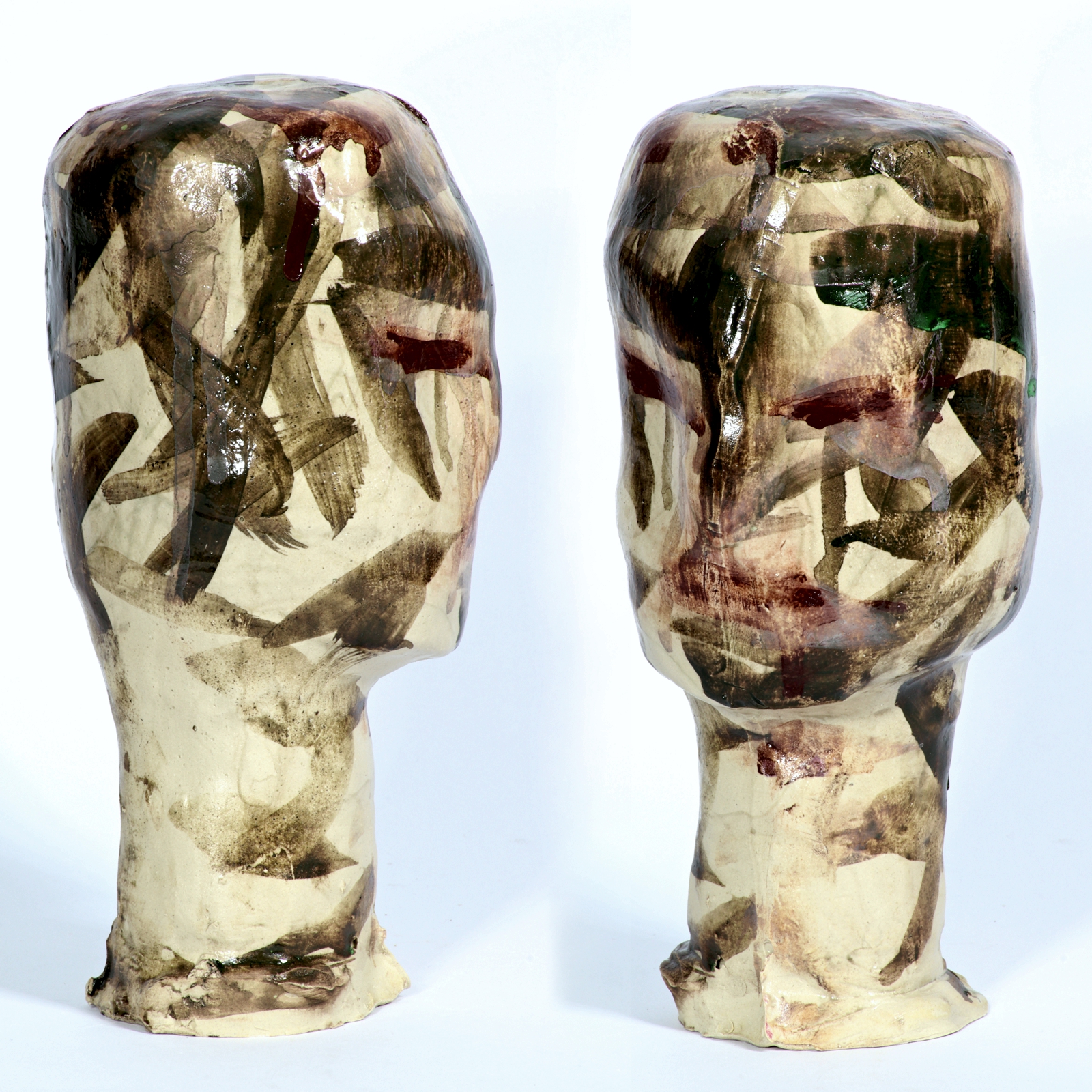 Sculpture, Bust, Ceramics